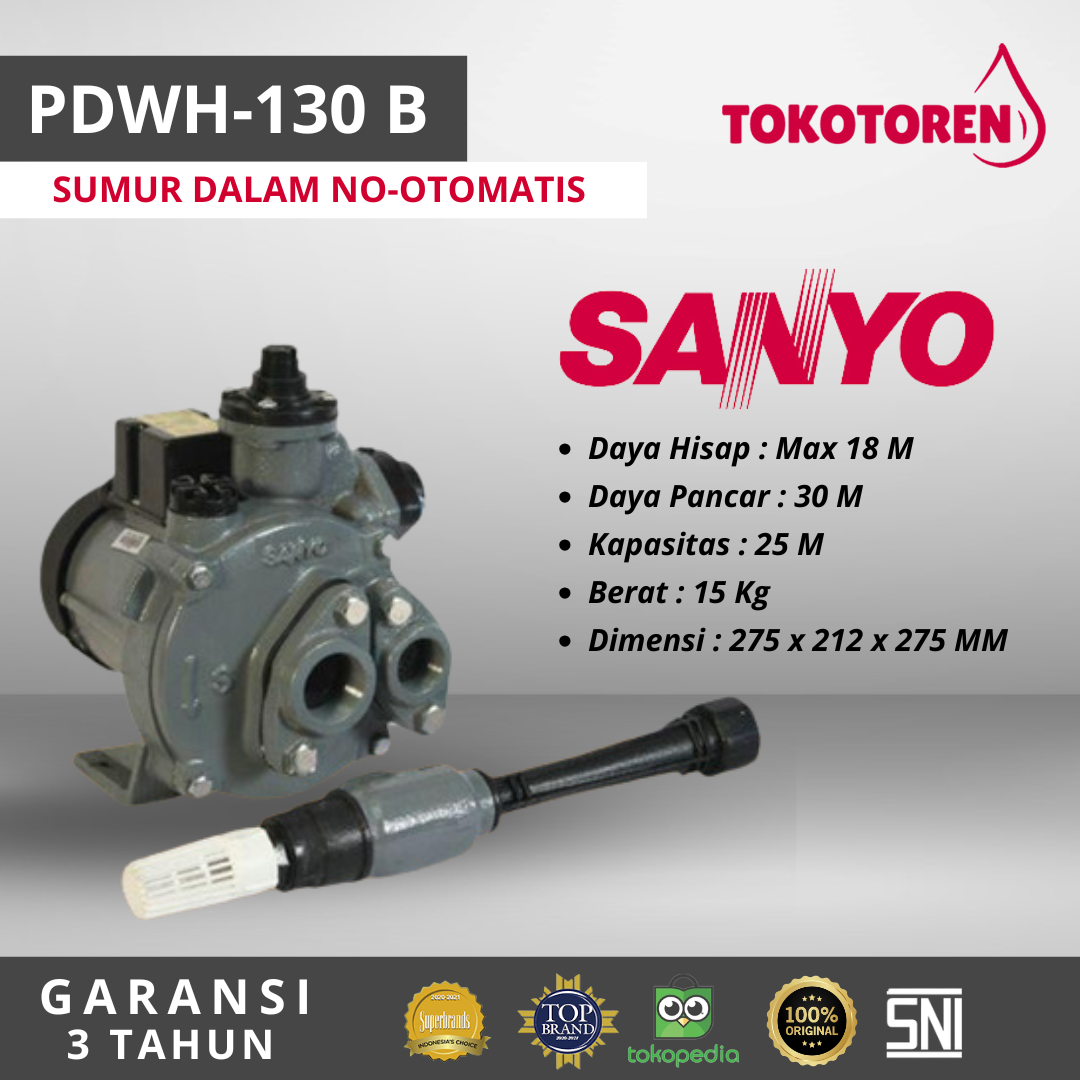 Sanyo PDWH-130 B