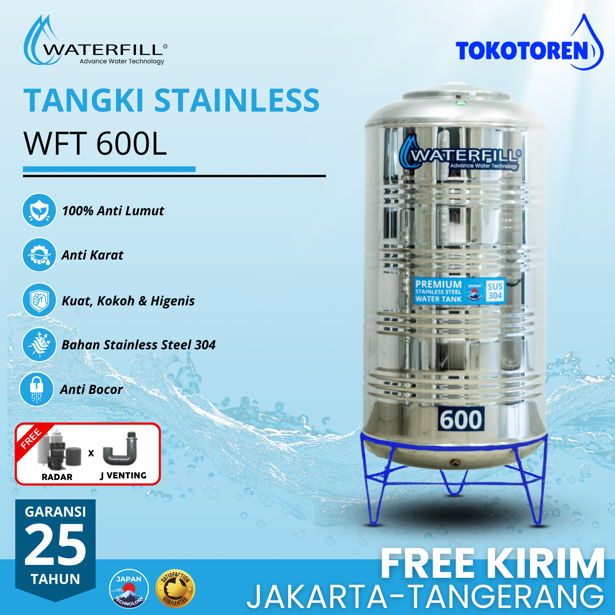 Waterfill WFT 600L