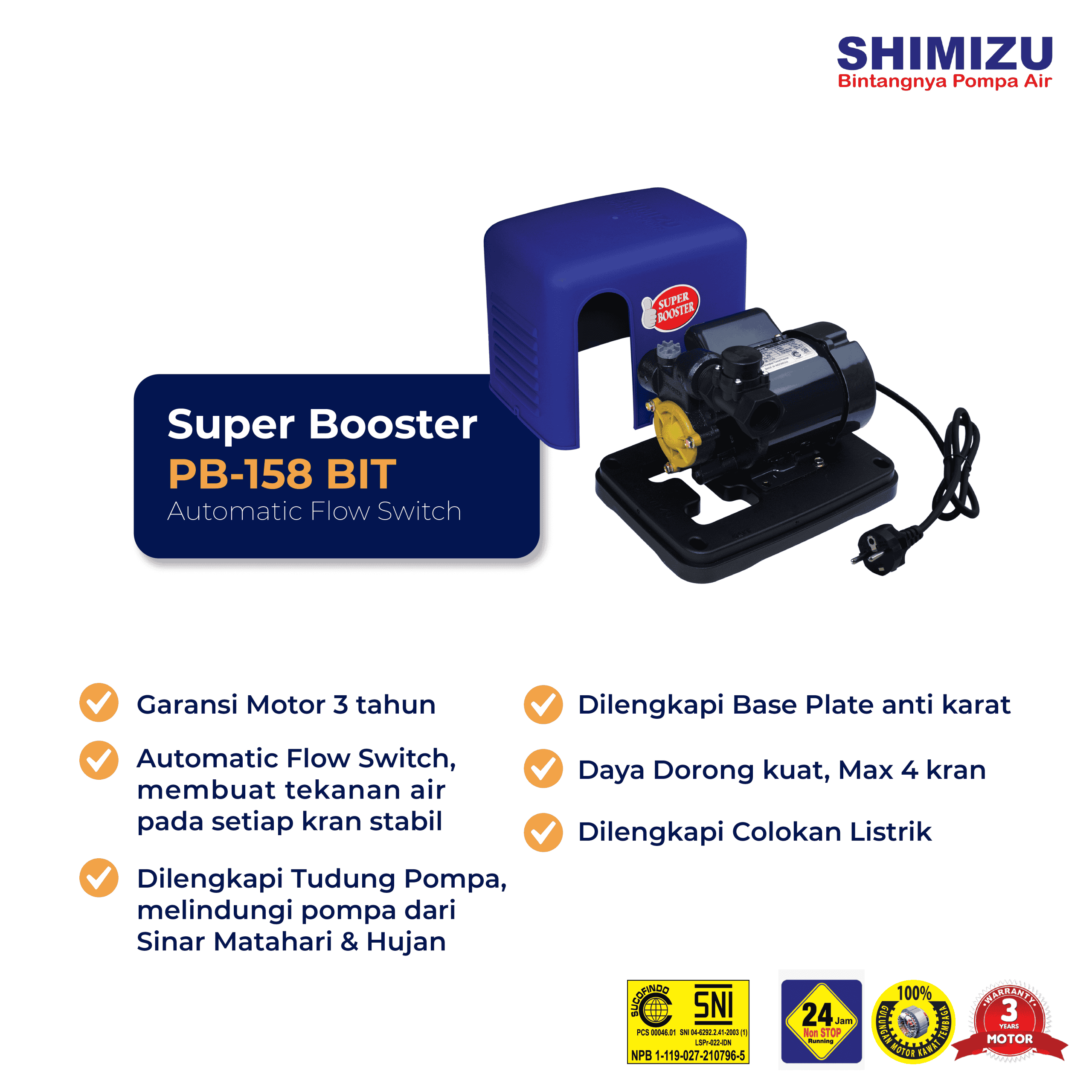 Shimizu PB 158 BIT view 2